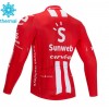 Maillot Cyclisme 2020 Team Sunweb Hiver Thermal Fleece N001